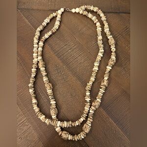 Beaded Stone Necklace #337